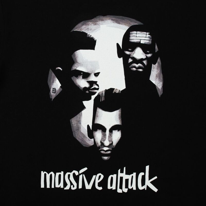 Футболка &laquo;Меламед. Massive Attack&raquo;, черная арт.70901.30