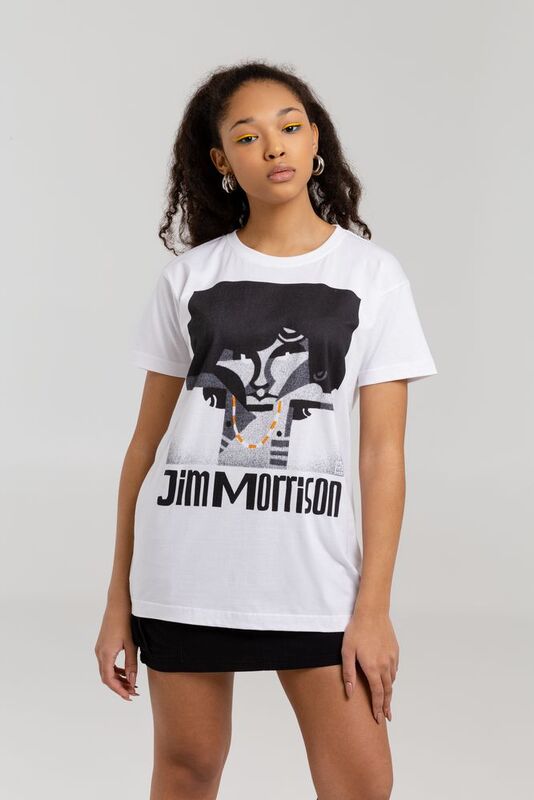 Футболка &laquo;Меламед. Jim Morrison&raquo;, белая арт.70906.60