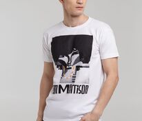 Футболка &laquo;Меламед. Jim Morrison&raquo;, белая арт.70906.60