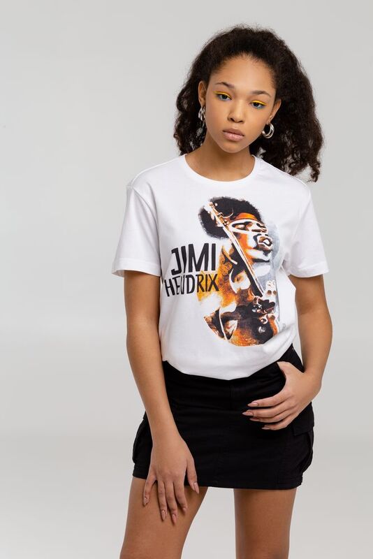 Футболка &laquo;Меламед. Jimi Hendrix&raquo;, белая арт.70907.60