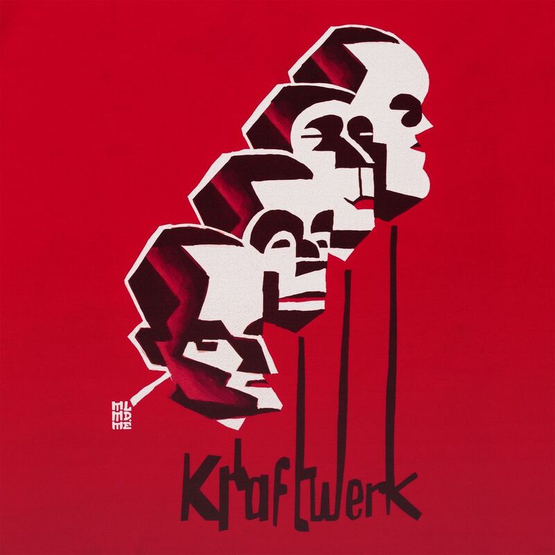 Футболка &laquo;Меламед. Kraftwerk&raquo;, красная арт.70910.50