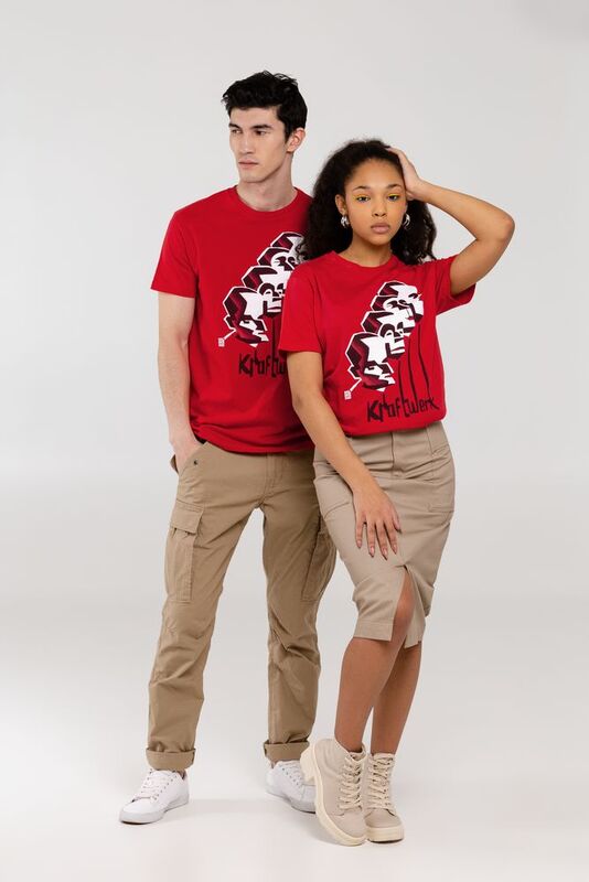 Футболка &laquo;Меламед. Kraftwerk&raquo;, красная арт.70910.50