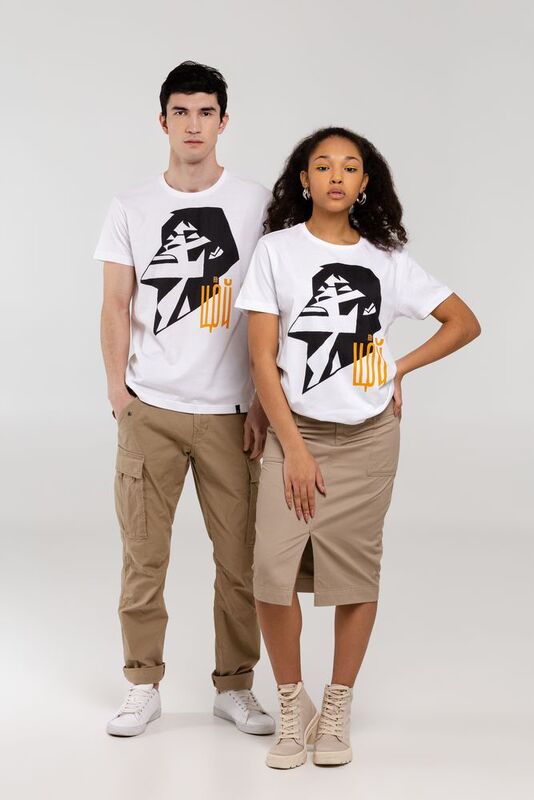 Футболка &laquo;Меламед. Виктор Цой&raquo;, белая арт.70919.60