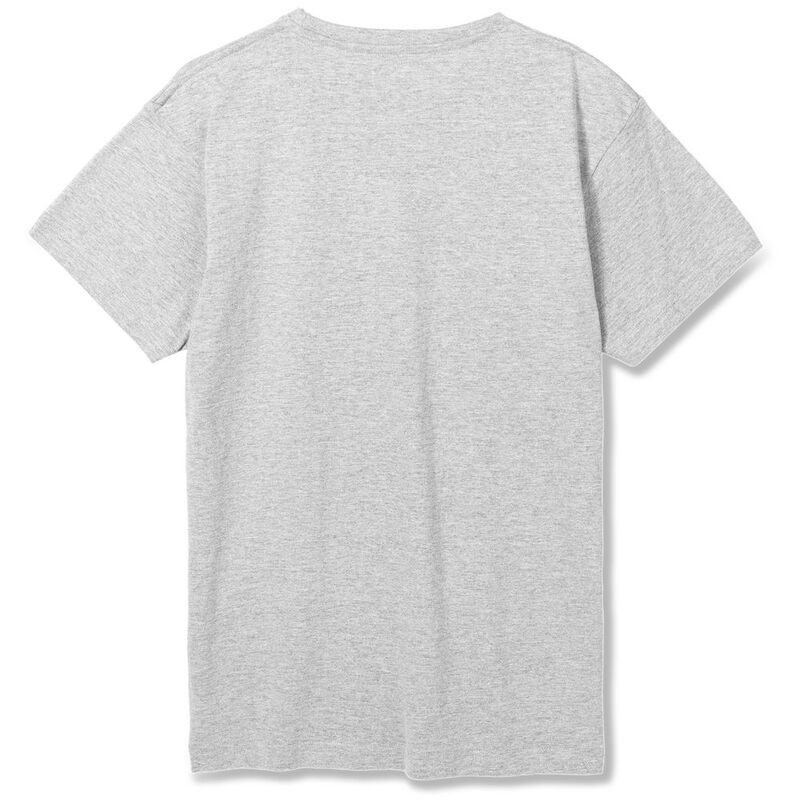 Футболка унисекс T-Bolka 180, светлый меланж арт.6994.12