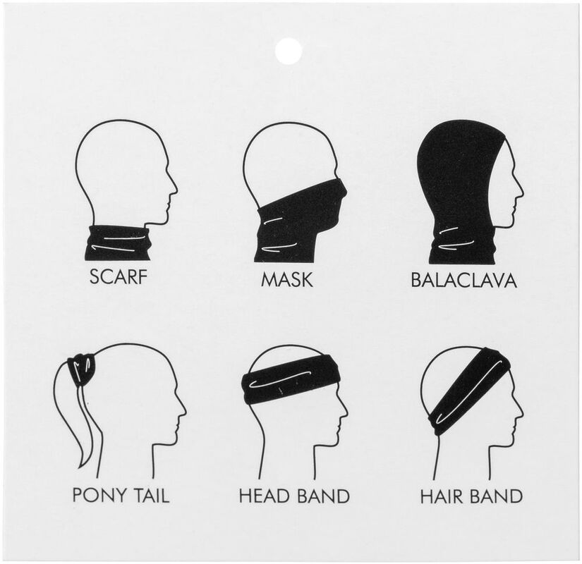 Многофункциональная бандана Bolt, серая арт.03094342TUN