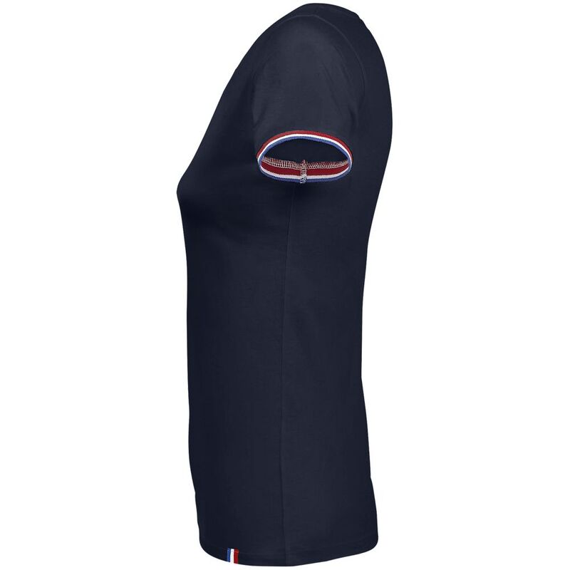 Футболка женская Rainbow Women, темно-синяя с ярко-синим арт.03109534