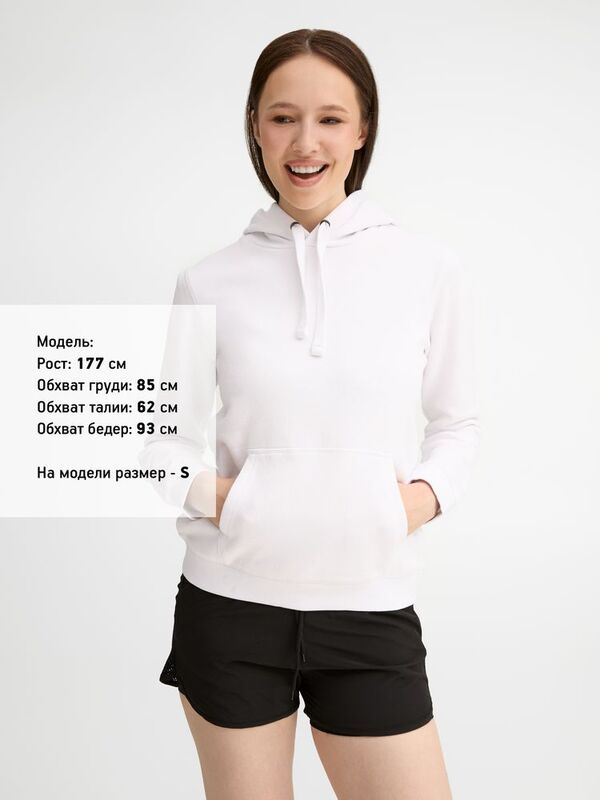 Толстовка женская Spencer Women, белая арт.03103102