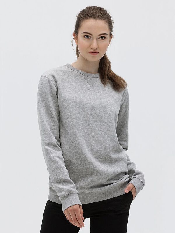 Толстовка унисекс Sully, светло-серый меланж арт.02990300