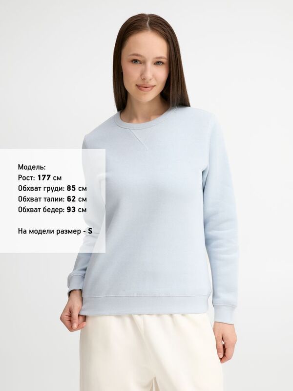 Толстовка женская Sully Women, голубая арт.03104251