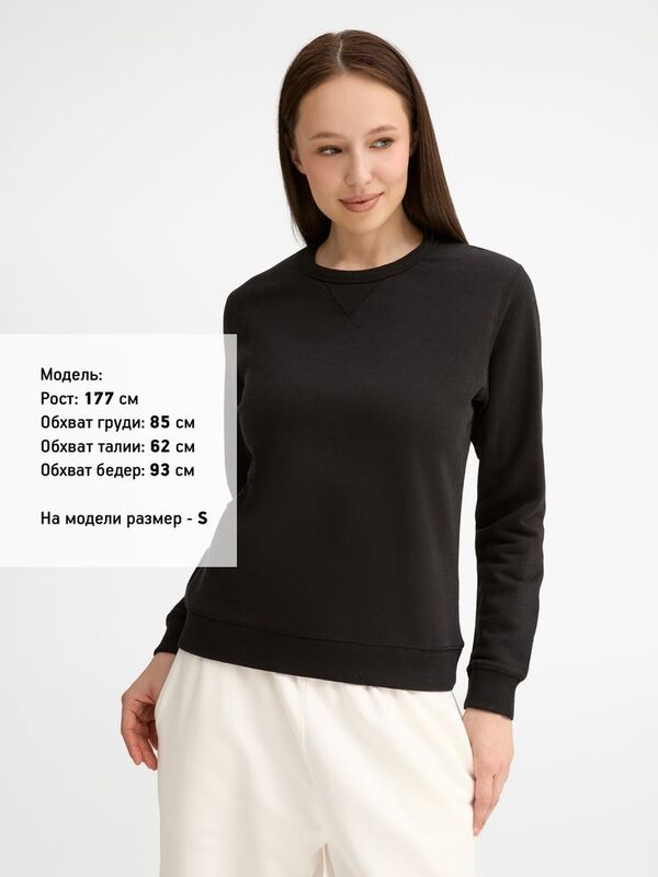 Толстовка женская Sully Women, черная арт.03104312