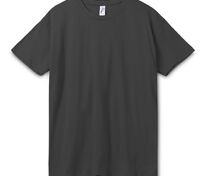 Футболка унисекс Regent 150, темно-серая арт.11380384