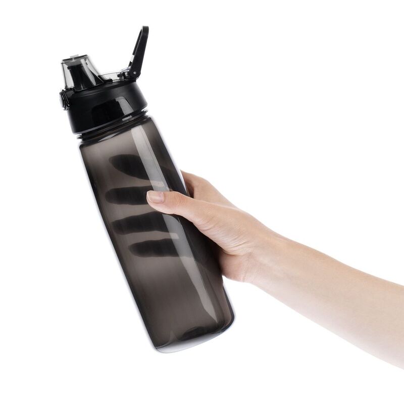 Спортивная бутылка Rally, черная арт.12057.30