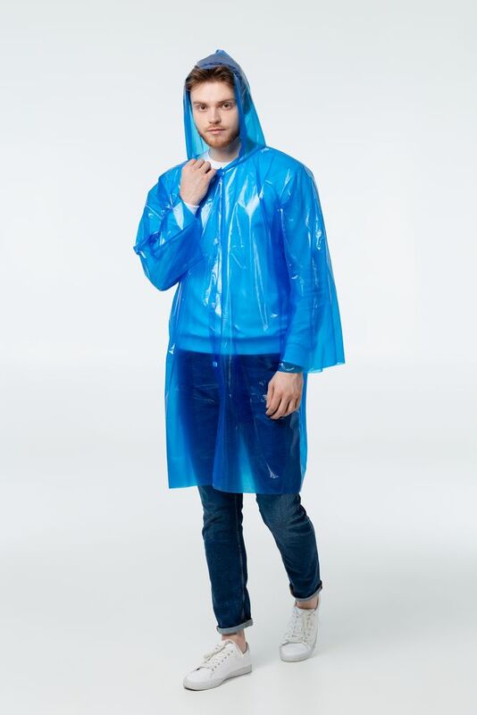 Дождевик-плащ BrightWay, синий арт.11875.40