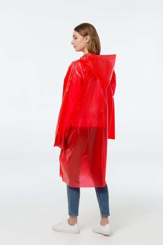 Дождевик-плащ BrightWay, красный арт.11875.50
