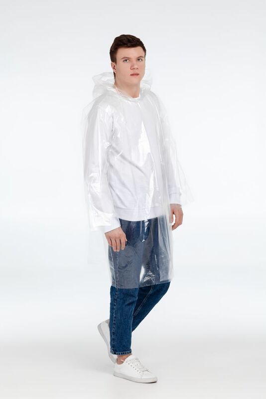 Дождевик-плащ BrightWay, прозрачный арт.11875.00
