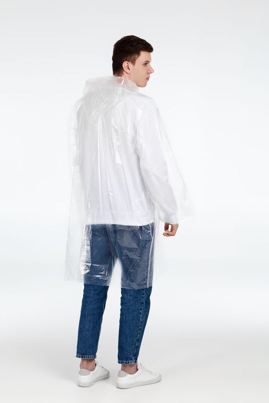 Дождевик-плащ BrightWay, прозрачный арт.11875.00