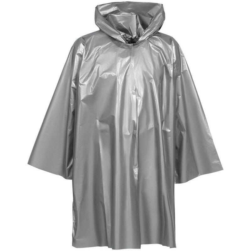 Дождевик-плащ CloudTime, серебристый арт.11876.11