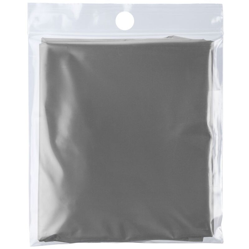 Дождевик-плащ CloudTime, серебристый арт.11876.11