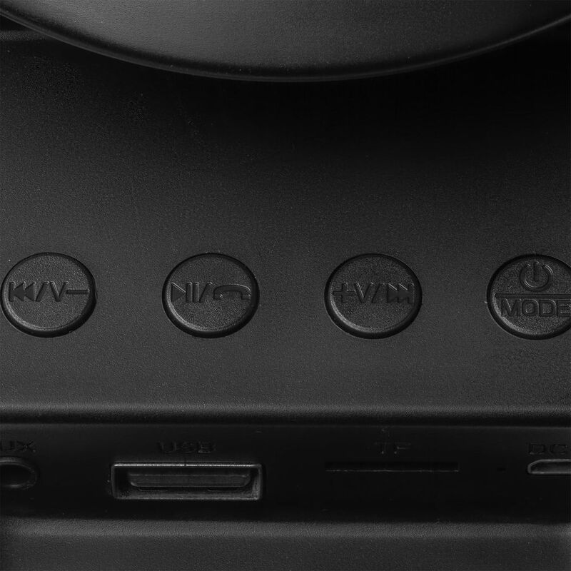 Лампа-колонка dreamTime для пробуждения светом и музыкой, черная арт.10623.30