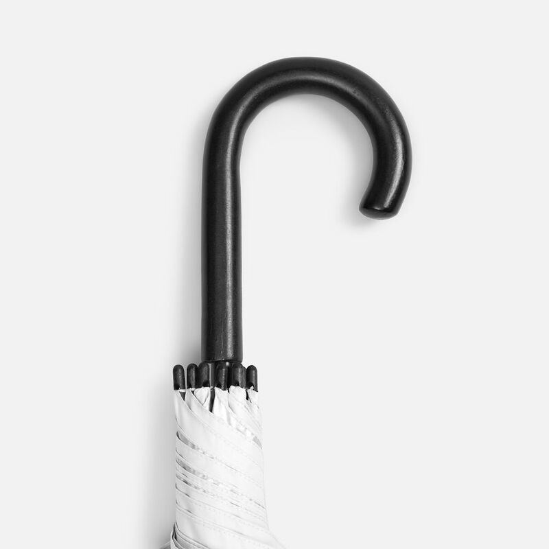 Зонт-трость Standard, белый с серебристым внутри арт.12393.01