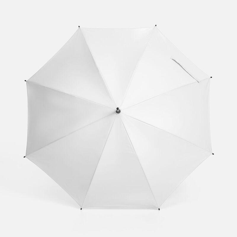 Зонт-трость Standard, белый с серебристым внутри арт.12393.01