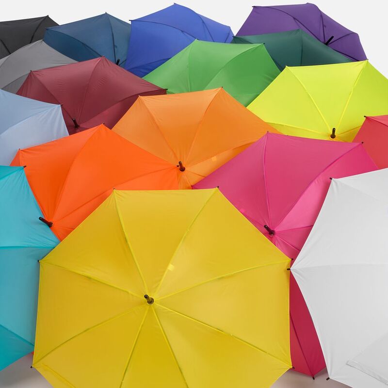 Зонт-трость Standard, белый с серебристым внутри арт.12393.01