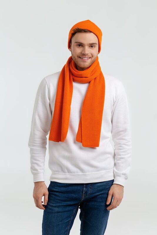 Шарф Life Explorer, оранжевый (апельсиновый) арт.11660.20