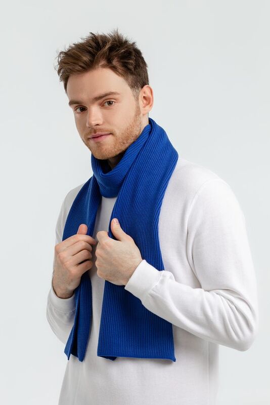 Шарф Life Explorer, ярко-синий (василек) арт.11660.44