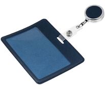 Чехол для карточки с ретрактором Devon, синий арт.11645.40