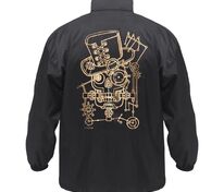 Ветровка John Steampunk, черная арт.70922.30