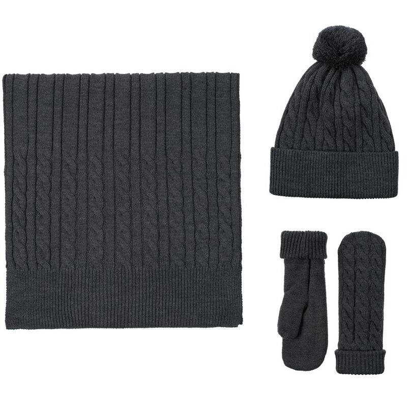 Шапка Heat Trick, темно-серый меланж арт.12875.30