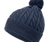 Шапка Heat Trick, синий меланж арт.12875.41