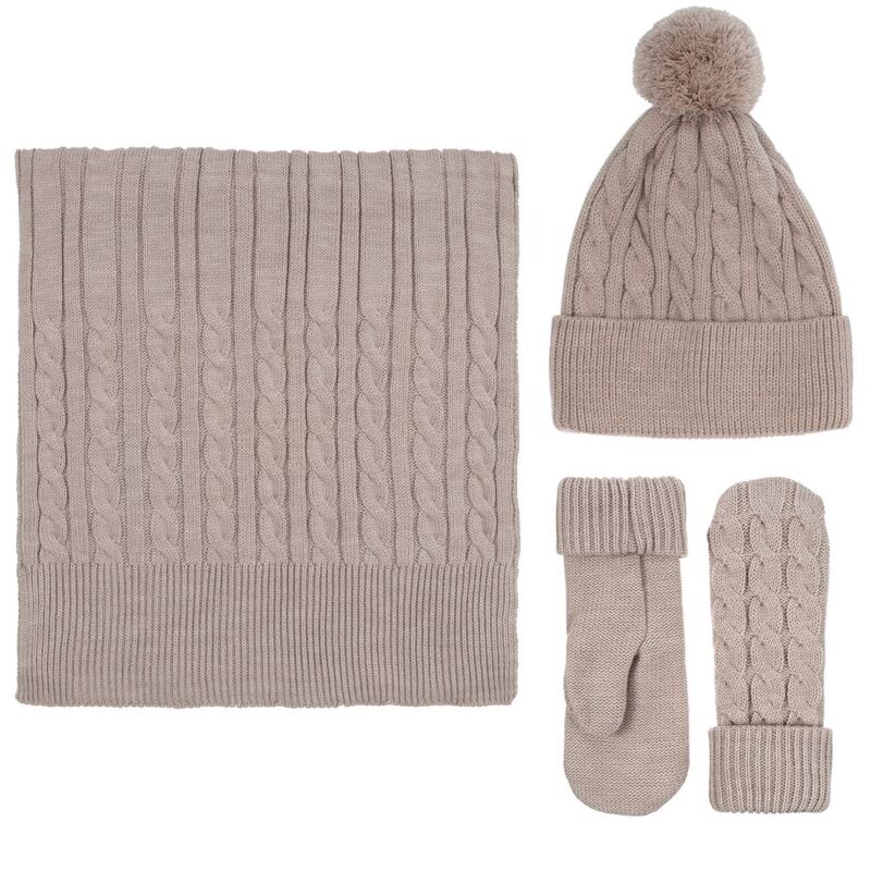 Шарф Heat Trick, бежевый меланж арт.12876.16