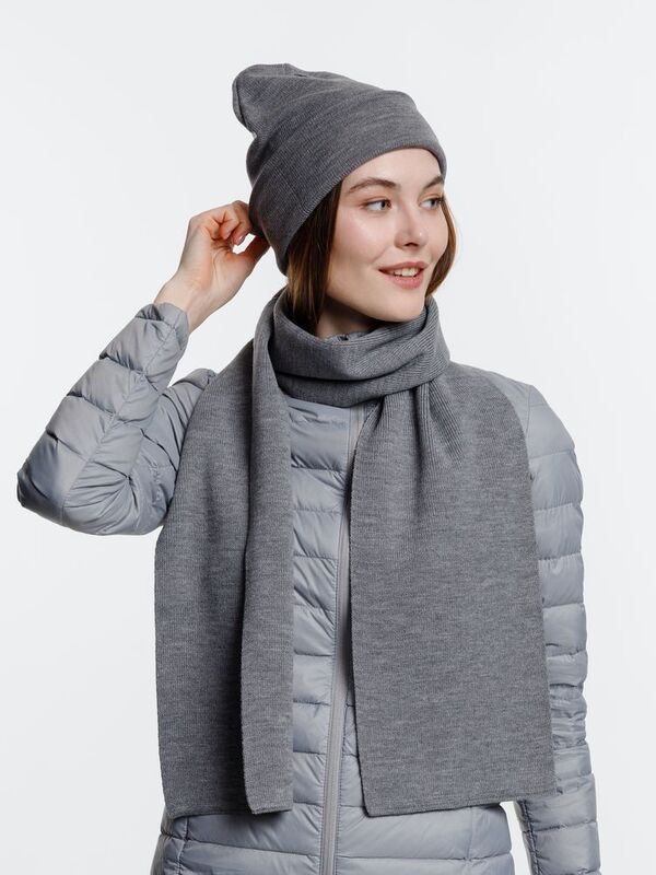 Шарф Real Talk, серый арт.54800.10