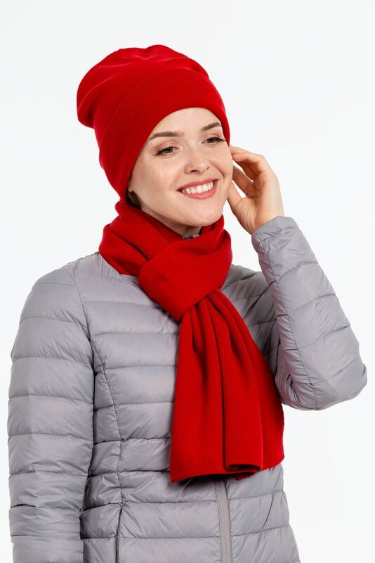 Шарф Real Talk, красный арт.54800.50