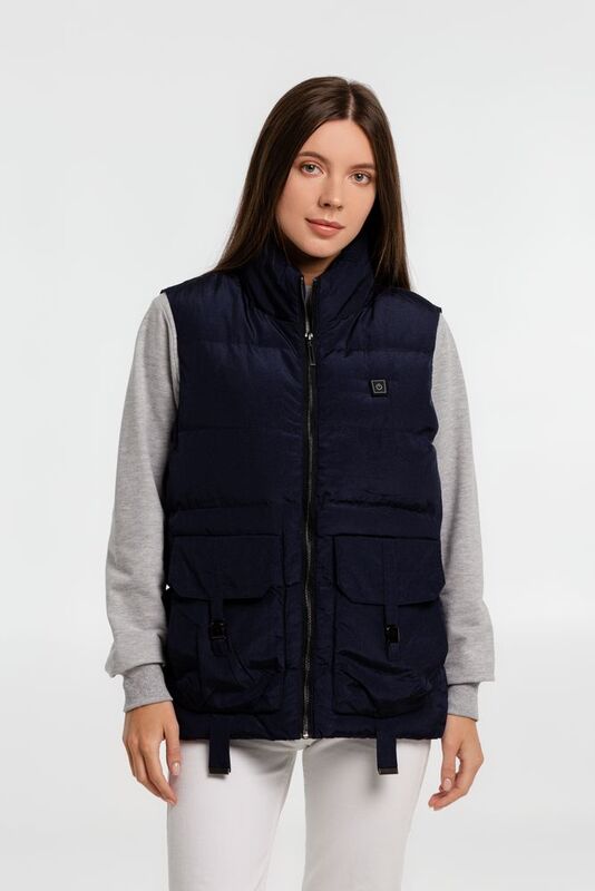 Жилет с подогревом Thermalli Zermatt, темно-синий арт.11677.40