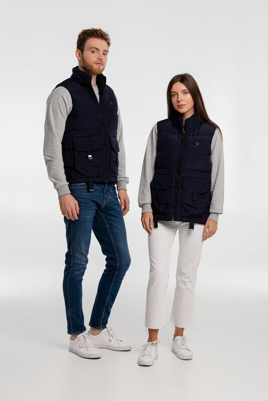 Жилет с подогревом Thermalli Zermatt, темно-синий арт.11677.40