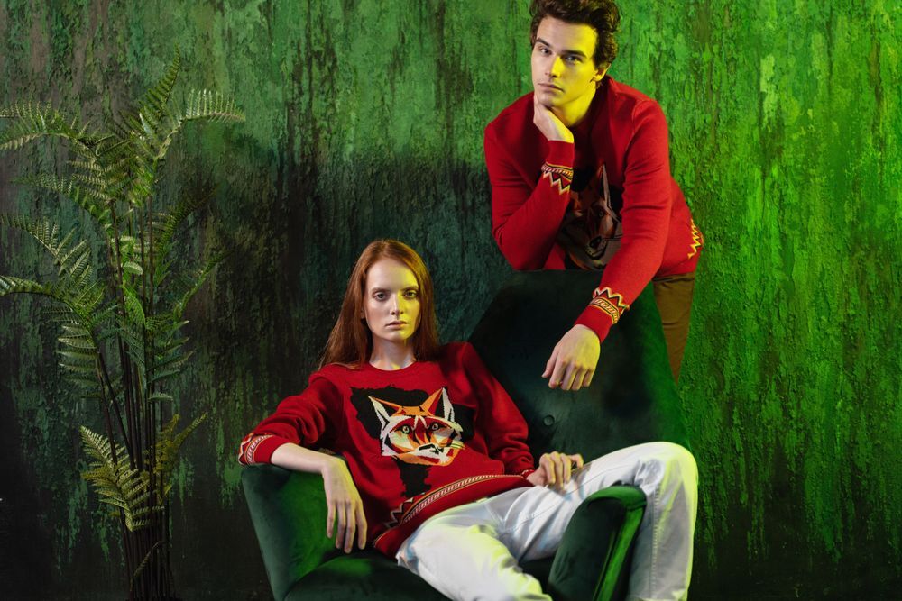 Джемпер Totem Fox, красный арт.47701.04