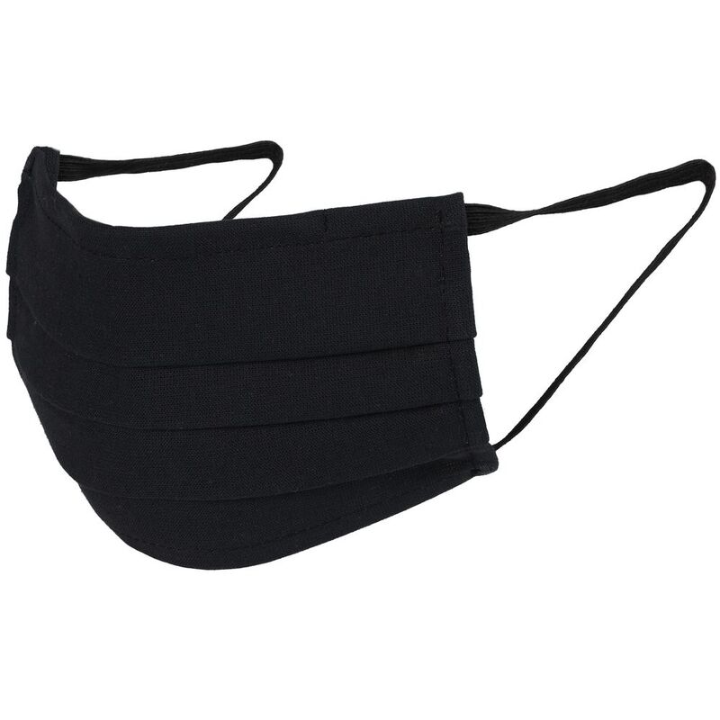 Маска гигиеническая Respire, двухслойная, немедицинская, черная арт.17111.30