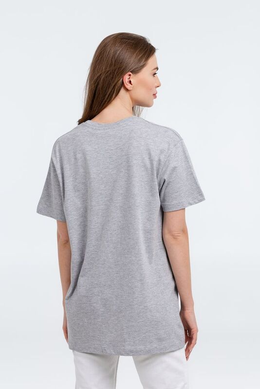 Футболка &laquo;Жар-птица&raquo;, серый меланж арт.71008.11