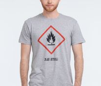 Футболка &laquo;Жар-птица&raquo;, серый меланж арт.71008.11