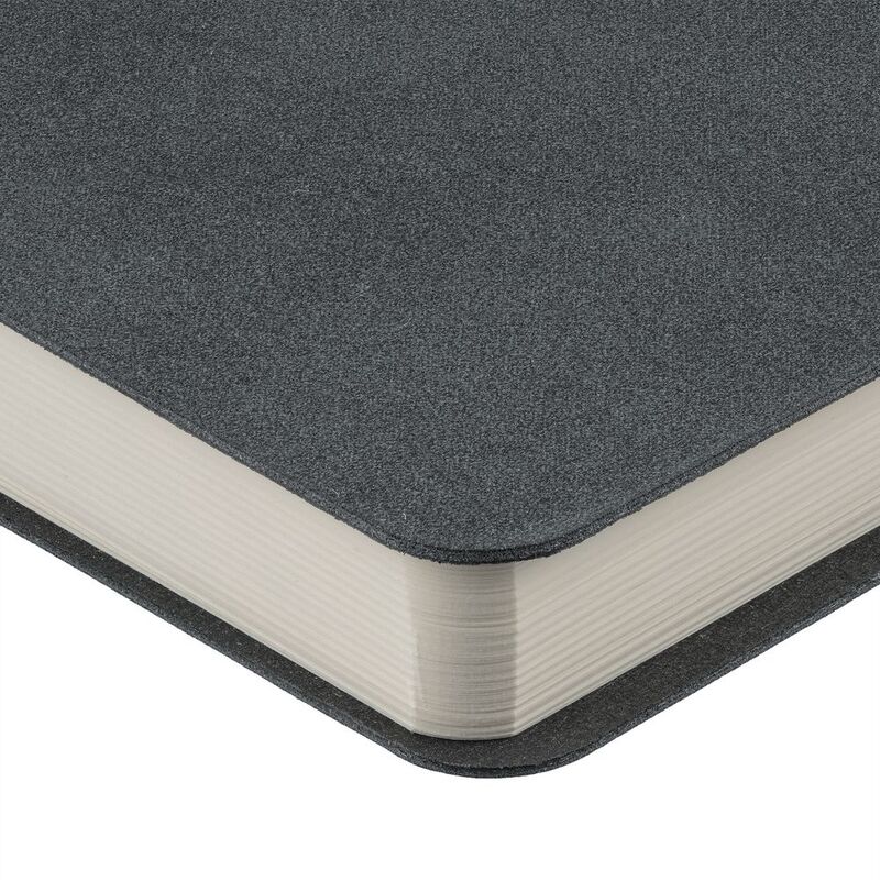 Ежедневник Nubuk, недатированный, темно-серый арт.15014.30