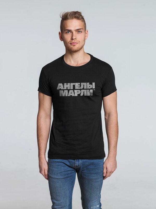 Футболка &laquo;Ангелы марли&raquo;, черная арт.71024.30