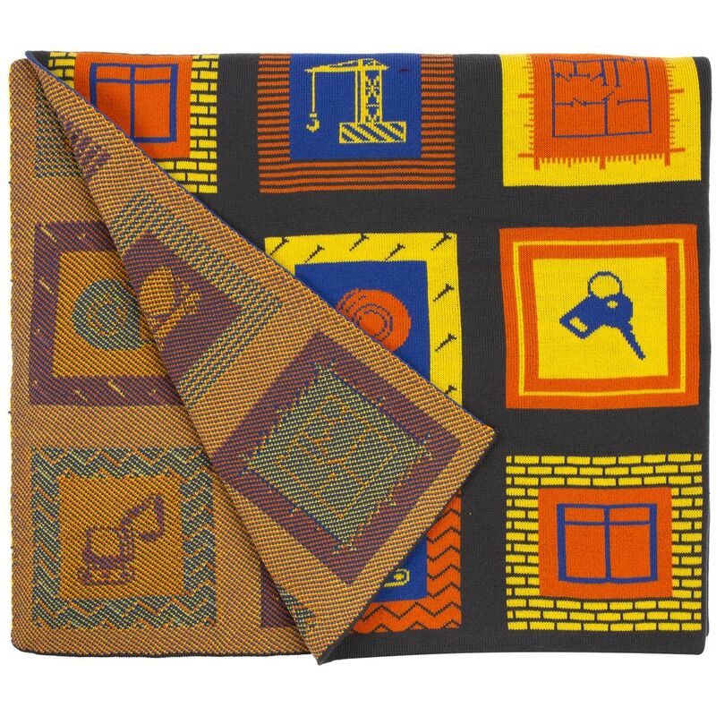 Плед Industry, строительство арт.7028.06