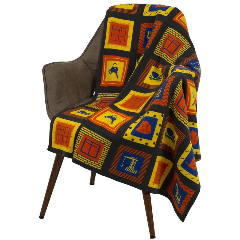 Плед Industry, строительство арт.7028.06