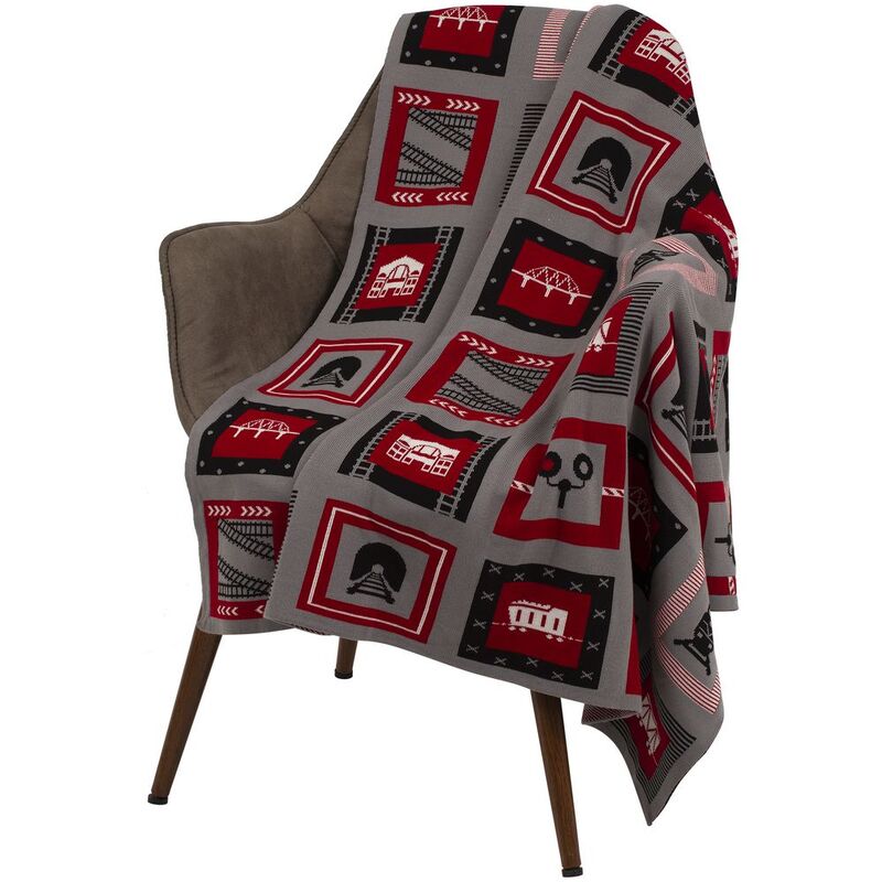 Плед Industry, железные дороги арт.7028.07