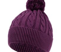 Шапка Heat Trick, баклажановая арт.12875.74