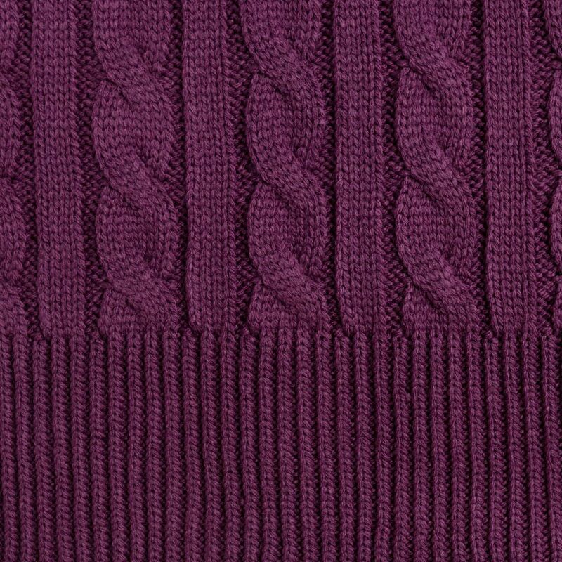 Шарф Heat Trick, баклажановый арт.12876.74