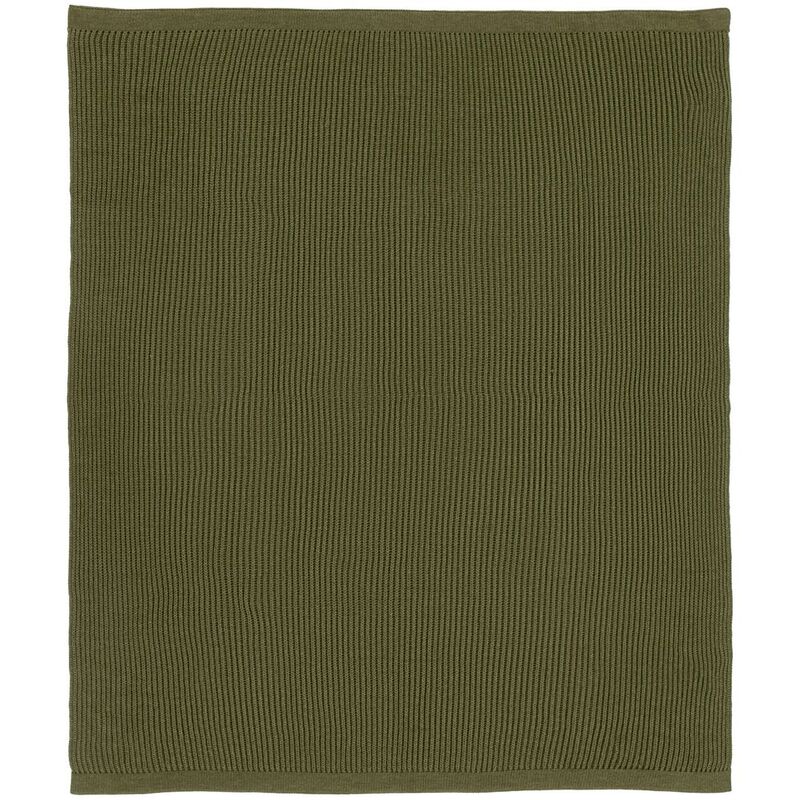 Плед Shirr, зеленый (оливковый) арт.21277.90