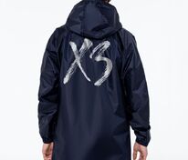 Дождевик &laquo;ХЗ&raquo;, темно-синий с серебристым арт.70691.41